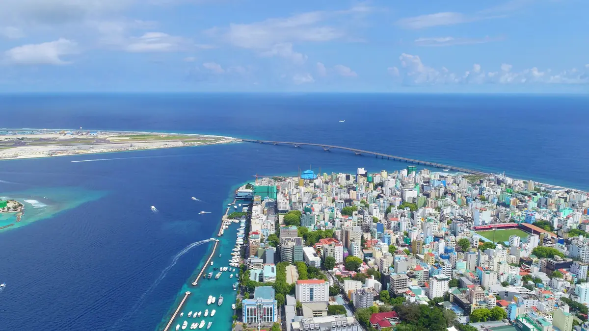 Malé cityscape